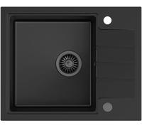 Quadron Peter lavello graniteq 62x50 cm nero HCQP6250BLM_PC
