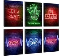 Quadros Decorativos Game Console Videogiochi - Nessuna Cornice Necessaria - Abbastanza Ragazzo Adolescente - Colorato - N004265a