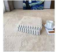 Quadrotte Tappeto Ad Incastro 12x12 Multicolor Confezione Da 4-10 Pz,Tappetini in schiuma(Camel)