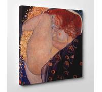 QuadroVernice Pennellate Klimt Danae Stampa su TELA Canvas Effetto Dipinto
