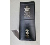 QUADRUPLE COMBINATION: The Holy Bible, The Book Of Mormon, The Doctrine And Covenants, The Pearl Of Great Price: [Compact Size Leather] (Leather Bound)