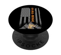 Quads bikes adulto ATV USA bandiera quad-bike PopSockets PopGrip Adesivo