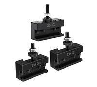QUAEDE 3 Pezzi Seria Supporto di Cambio Strumento Girando Faccia Lama di Separazione Tornio, 2 Pezzi Seria 250-001 e 1 Pezzo Seria 250-002