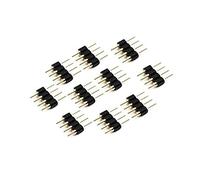 QUAEDE 50 Pz 4 Pin Rgb Led Band Maschio Connettore Adattatore Connettore per 3528 5050 Striscia di Luce