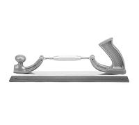 QUAEDE Telaio Regolabile Fresato Dente Lucidatore Corpo Auto File Lucidatura Pannello in Metallo Dente Curva Porta File in Acciaio (Medio)