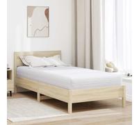 QUAHEAS Materasso bianco, 100 x 200 cm, a molle insacchettate con strato di cocco e schiuma confortevole, traspirante, ergonomico, reversibile, per camera da letto