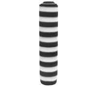 QUAHEAS Rete frangivista antracite HDPE/m², 1,2 x 50 m, resistente alle intemperie, resistente ai raggi UV, per giardino, balcone, terrazza, come protezione solare e ombra, Antracite e bianco., 1.8 x