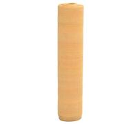 QUAHEAS Rete frangivista antracite HDPE/m², 1,2 x 50 m, resistente alle intemperie, resistente ai raggi UV, per giardino, balcone, terrazza, come protezione solare e ombra, Sabbia, 1 x 25 m (150 g)