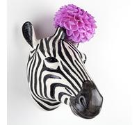 Quail Ceramics - Zebra Wall Vase by Quail