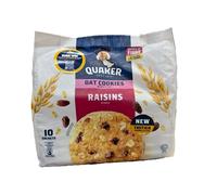 Quaker Avena Biscotti Uva Passa / Biskut Avena Kismis 10 Bustine - 3 Confezioni