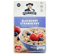 Quaker Farina d'avena istantanea Mirtillo Fragola ( 6 - 1,37 pacchetti )