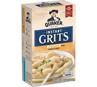 Quaker Grana istantanea, burro, pacchetti da 27,8 g, (confezione da 10)
