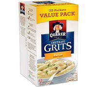 Quaker Instant Grits, burro, confezione conveniente, 22 pezzi