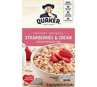 Quaker Instant Oatmeal Strawberry & Cream 10 pk by Quaker