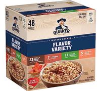 Quaker Instant Oatmeal Variety Pack, Breakfast Cereal, 48 Count