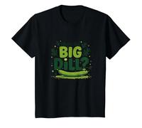 Qual è Il Grande aneto Divertente Pickle Pun Foodie Humor Maglietta, Bambini, Nero, 2 Anni