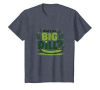 Qual è Il Grande aneto Divertente Pickle Pun Foodie Humor Maglietta, Bambini, Pervinca, 6 Anni