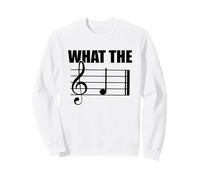 QUAL È LA F Divertente Nota Musicale Insegnante Musicista Meme Felpa