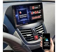 Qualcomm 4+64GB Android 15 Autoradio per Peugeot 207 2005-2015 Wireless Carplay Android Auto, Touch Screen 9 Pollici Stereo Auto Bluetooth, GPS Navi, Telecamera Posteriore, FM RDS, WiFi, SWC