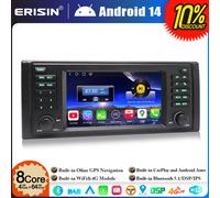 Qualcomm 4GB+64GB Android 14 Autoradio CarPlay GPS DAB+ per BMW 5 Series E39 M5