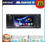 Qualcomm 4GB+64GB Android 14 Autoradio CarPlay GPS DAB+ per BMW 5 Series E39 M5