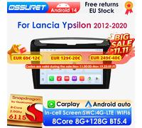 Qualcomm 8 Core 360 ° Telecamera panoramica Wireless CarPlay Android Auto Car Radio per Lancia Ypsilon 2012 - 2020 Multimedia GPS 4G