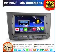 Qualcomm 8-Core 4+64Go Android 14 Autoradio CarPlay GPS DAB+ per Alfa Romeo Mito
