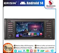 Qualcomm 8-Core 8+128GB 8-Core Android 14 GPS Autoradio per BMW 5 Series E39 M5