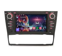 Qualcomm 8-Core 8GB+128GB Android 14 Autoradio GPS Navigatore per BMW Serie 3 E90 E91 E92 E93 M3 7 pollici Schermo IPS Bluetooth 5.1 CarPlay Senza Fili Android Auto WiFi 4G DSP DAB+ RDS USB Canbus