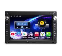 Qualcomm 8-Core Android 14 4GB+64GB Autoradio GPS Navigatore per VW Passat B5 Golf 4 Sharan Polo Lupo T5 Skoda Octavia SEAT Ibiza 6L 7" IPS Bluetooth 5.1 CarPlay Android Auto WiFi 4G DSP FM CANbus