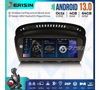 Qualcomm Android 13 Autoradio Navi BT DAB+iDrive BMW E90 E91 E92 E60 E61 E63 E64