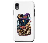 Qualcosa di malvagio in questo modo arriva Witch Moon Skulls Custodia per iPhone XR
