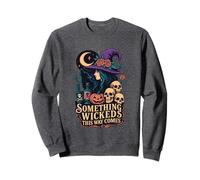 Qualcosa di malvagio in Questo Modo Arriva Witch Moon Skulls Felpa