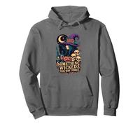 Qualcosa di malvagio in Questo Modo Arriva Witch Moon Skulls Felpa con Cappuccio