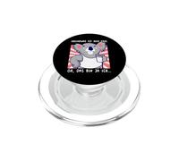 Qualcosa qui è pigro divertente Koala colleghi ufficio PopSockets PopGrip per MagSafe
