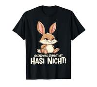 Qualcosa Va Con Hasi Non Coniglio Coniglio Hasi Malvagio Maglietta