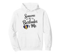 Qualcuno A Barbados Mi AMA A Distanza Felpa con Cappuccio