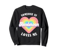 Qualcuno a Henderson Mi AMA City Heart Felpa