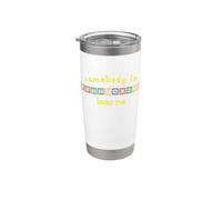 Qualcuno a Nottingham mi ama con i mattoncini per bambini Bicchiere termico in acciaio inox doppia parete