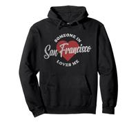 Qualcuno a San Francisco Mi AMA Vintage Felpa con Cappuccio
