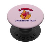 Qualcuno abbinerà il mio mostro? (Grafica divertente) PopSockets PopGrip Adesivo