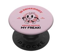 Qualcuno abbinerà il mio mostro (Grafica divertente) PopSockets PopGrip Adesivo
