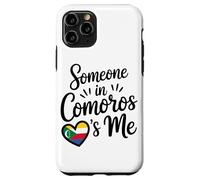 Qualcuno Alle Comore Mi Chiama Comore Flag Heart Long Custodia per iPhone 11 Pro