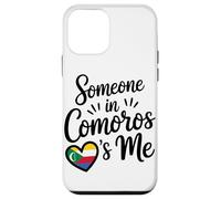 Qualcuno Alle Comore Mi Chiama Comore Flag Heart Long Custodia per iPhone 12 mini