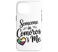 Qualcuno Alle Comore Mi Chiama Comore Flag Heart Long Custodia per iPhone 16 Pro Max
