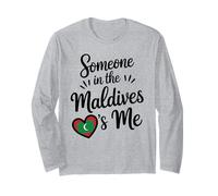 Qualcuno alle Maldive Sono Io Amore Romantico Cuore Maglia a Manica