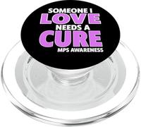 Qualcuno che amo ha bisogno di una cura Mps Awareness Day PopSockets PopGrip per MagSafe