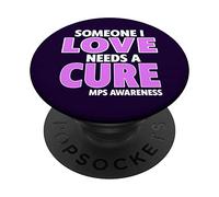 Qualcuno che amo ha bisogno di una giornata di sensibilizzazione Mps per la cura PopSockets PopGrip Adesivo