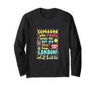 Qualcuno Che Mi AMA Davvero Mi ha preso Questo da Londra Maglia a Manica