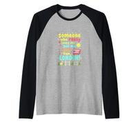 Qualcuno Che Mi AMA Davvero Mi ha preso Questo da Londra Maglia con Maniche Raglan